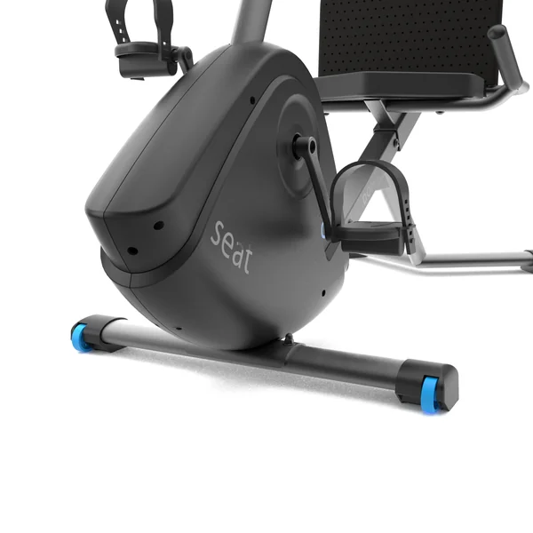 Vélo d'appartement semi allongé domyos eb seat connecté