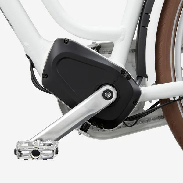 Vélo de ville électrique Elops 920 connect LF blanc