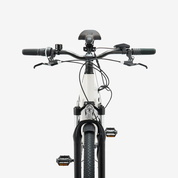 Vélo tout chemin électrique cadre bas, e-actv 100 gris perle