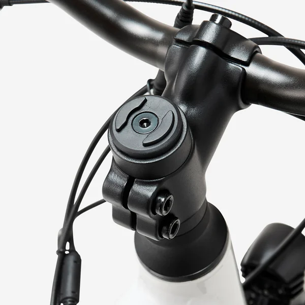 Vélo tout chemin électrique cadre bas, e-actv 100 gris perle
