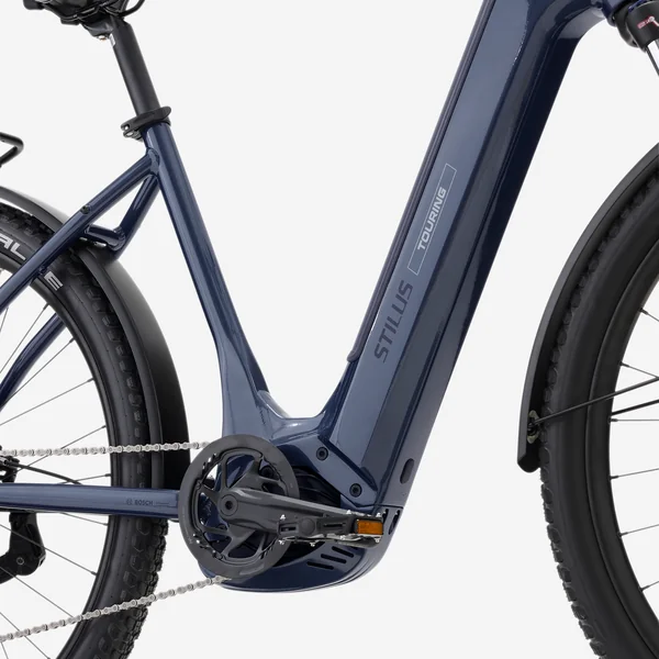 Vélo tout chemin électrique moteur central bosch, Stilus e-touring Shimano
