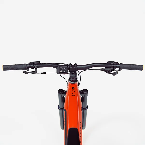 Vélo VTT électrique tout suspendu 29" - E-EXPL 520 S Rouge vif