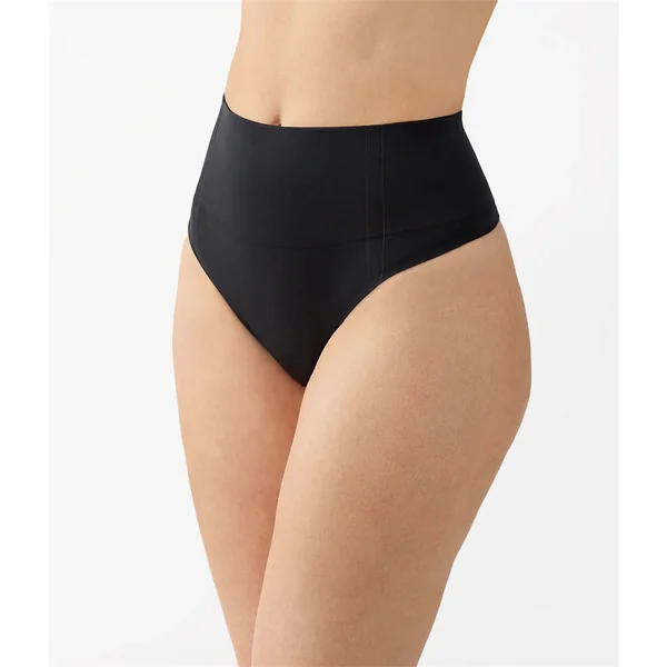 Wacoal - Culotte thong avec maintien Noir Small