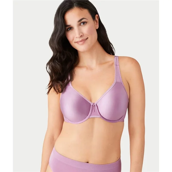 Wacoal - Soutien-gorge avec armature 42 (95) D Lilas Basic Beauty