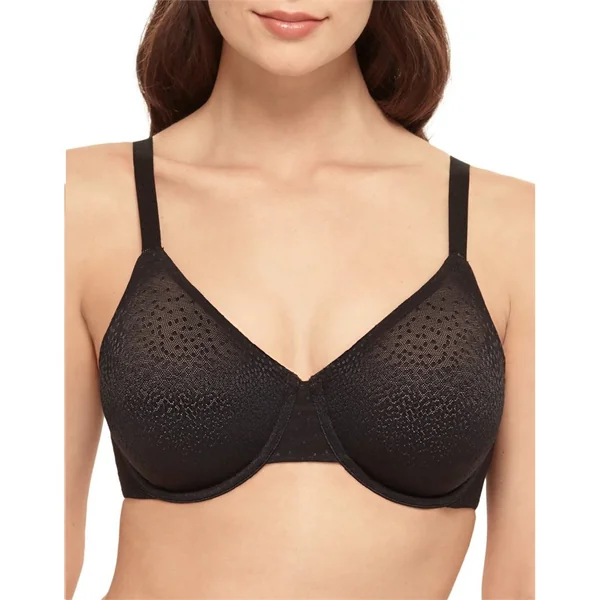 Wacoal - Soutien-gorge avec armature 44 (100) H Noir Back Appeal