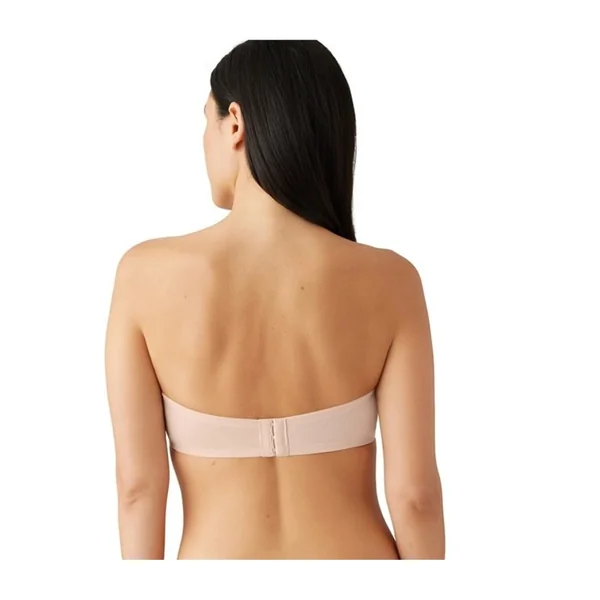 Wacoal - Soutien-gorge en dentelle sans bretelles 38 (85) DD Light Beige Halo