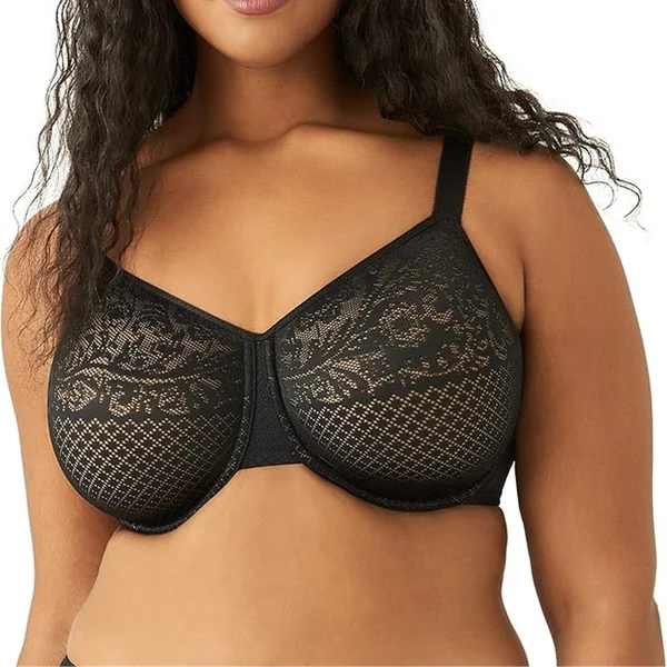 Wacoal - Soutien-gorge minimizer avec armatures 38 (85) I Noir Visual Effects