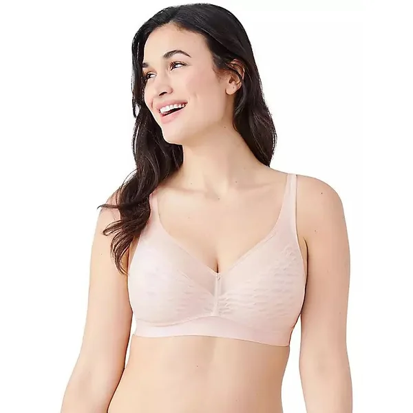 Wacoal - Soutien-gorge sans armatures Allure Rehaussée 36 (80) C Dusty Rose