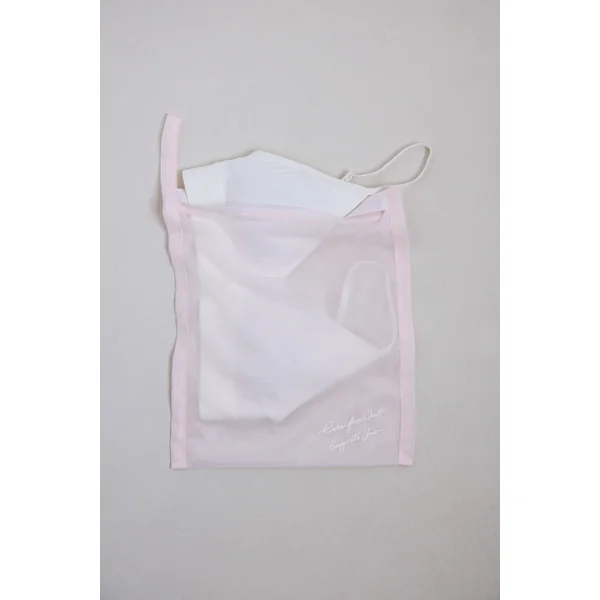 Washing Bag Pink Ribbon Small - Rose