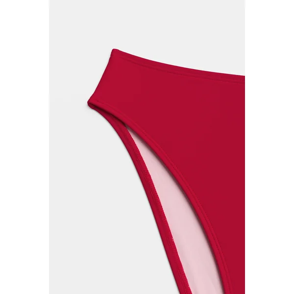 x Camille Bikini bretelles ajustables bas taille haute