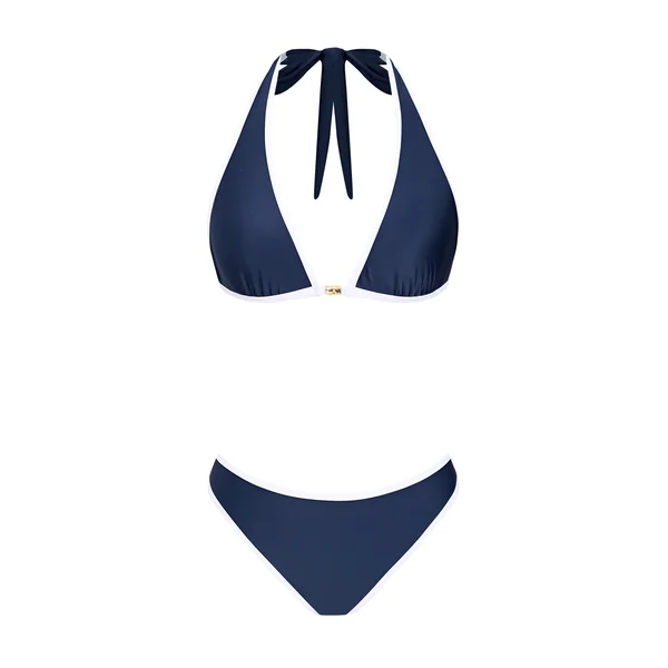 x Camille Bikini bretelles à nouer bas coupe moderne échancrée