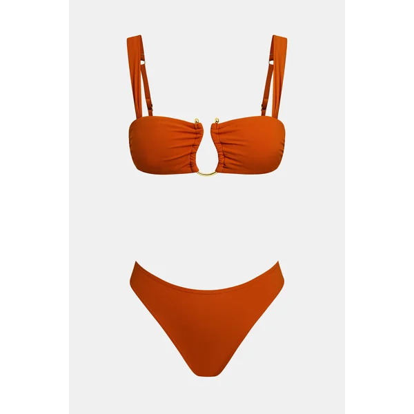 x Camille Bikini col carré bas taille moyenne