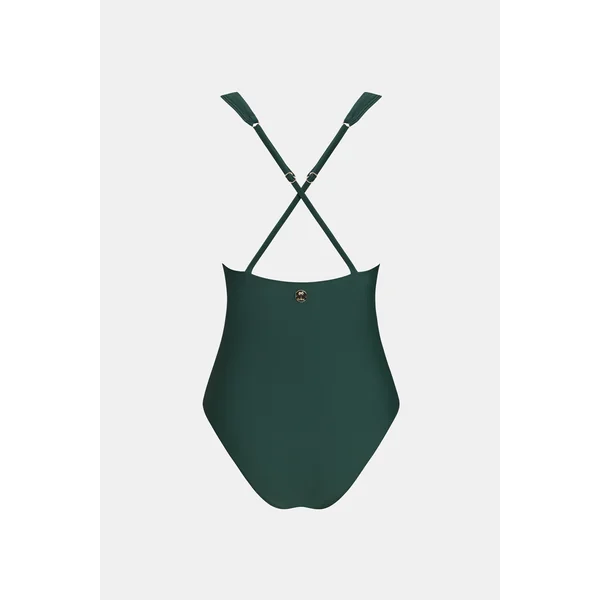 x Camille Maillot de bain une pièce col plongeant dos croisé