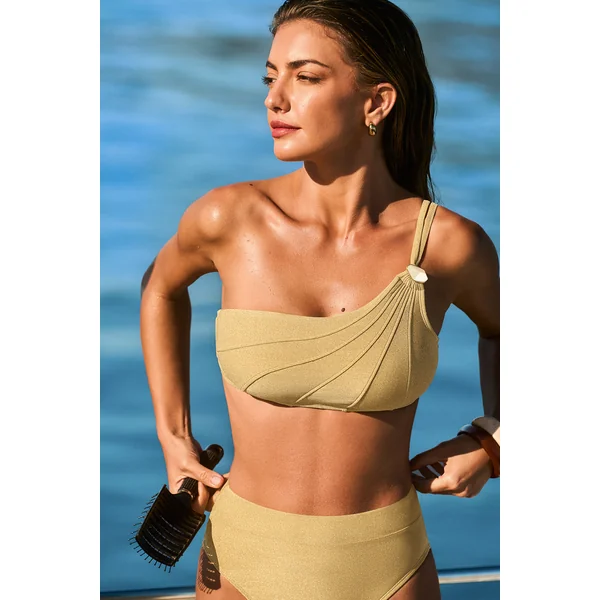 x Diane Bikini col asymétrique bas échancré
