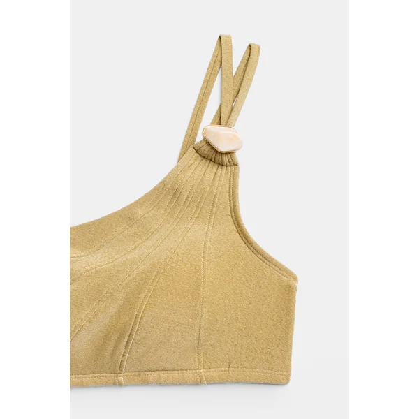 x Diane Bikini col asymétrique bas échancré