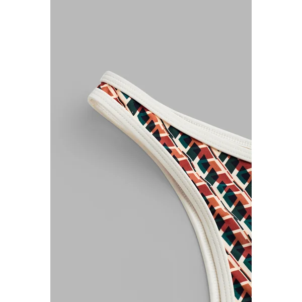 x Diane Bikini col carré bas ultra échancré