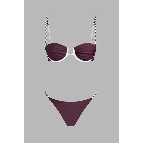 x Diane Bikini D/DD à carreaux