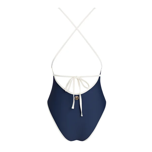 x Diane Maillot de bain une pièce col plongeant dos noué