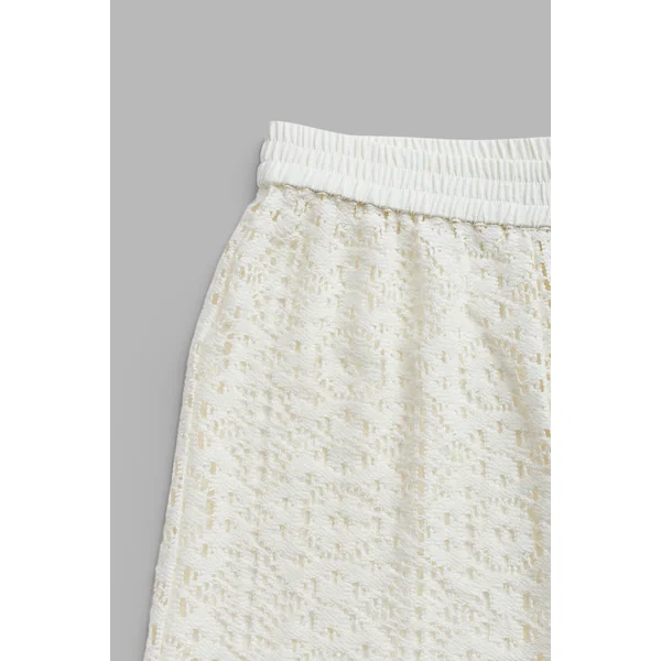 x Diane Pantalon de plage taille élastique jambes larges